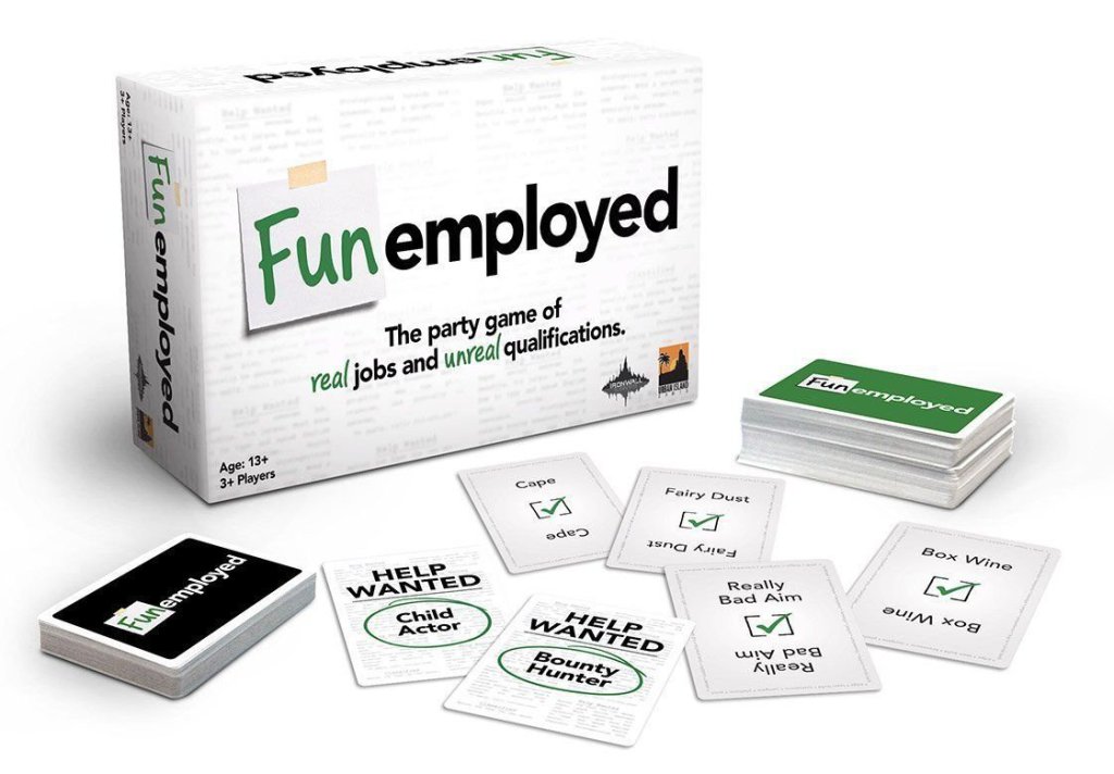 PlayLaughWin's tweet photo. First one! Funemployed Review is up! https://t.co/F6GvxGxnpn https://t.co/vhS7bO1nSu