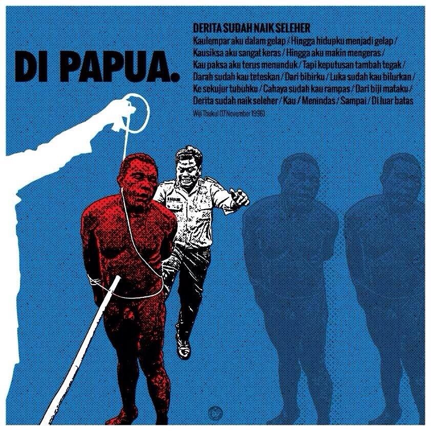 PapuaItuKita's tweet photo. akan mjd ingatan kolektif kami, akan berbuah keberanian &amp; perlawanan bersama. Poster @nobodycorp #KamiSelaluIngat https://t.co/CoN9aYCqAQ