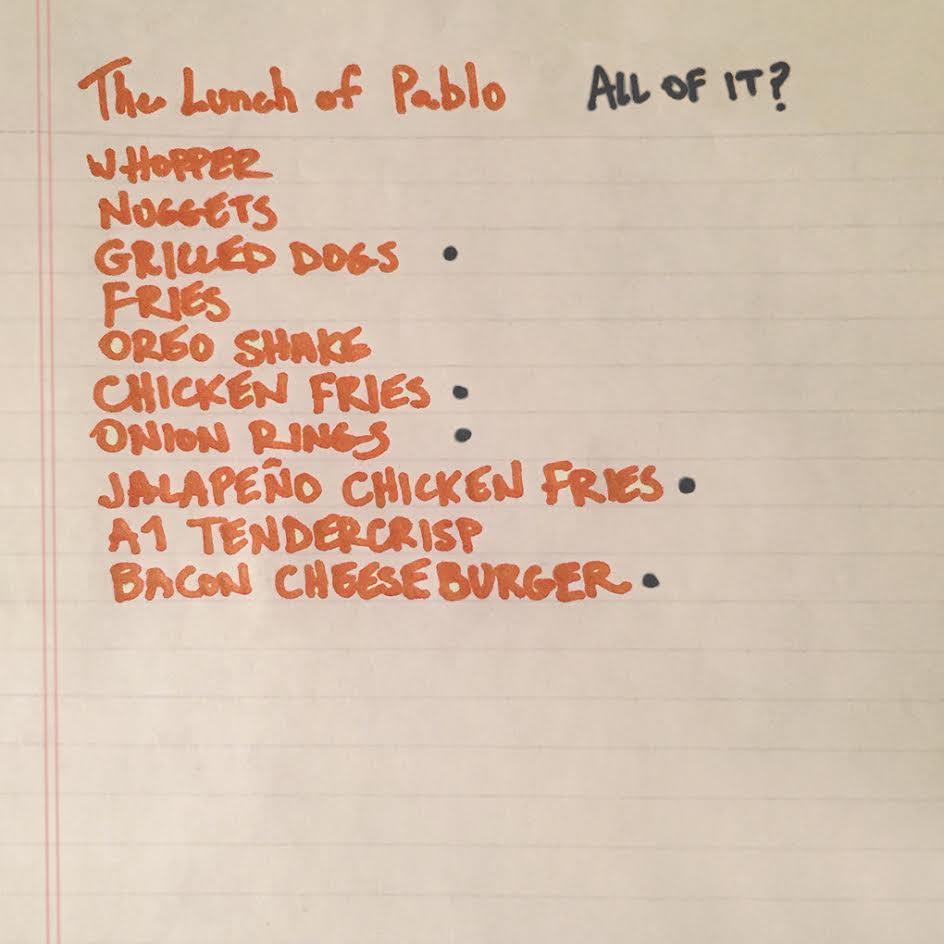 BurgerKing's tweet image. Final lunch order (until further notice). #LunchySeason