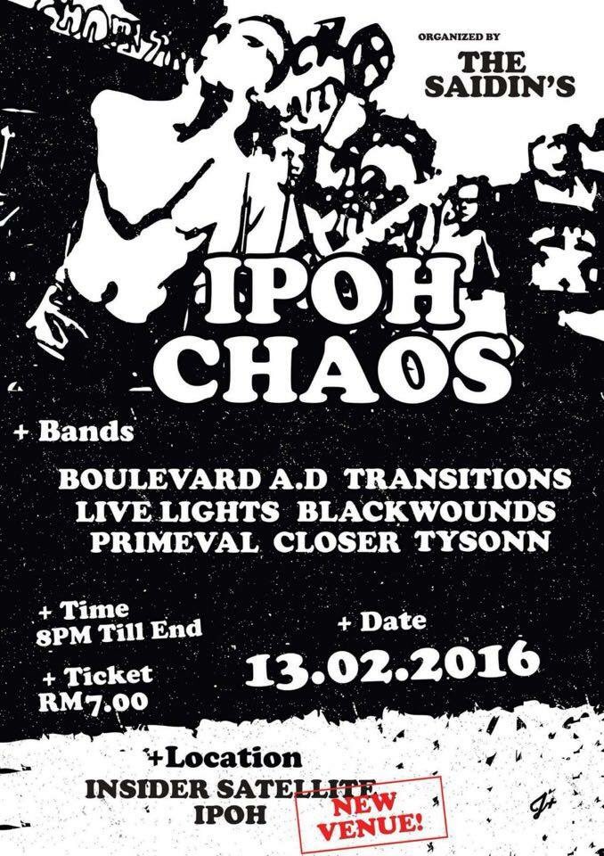 This Saturday, in Ipoh. See you soon!