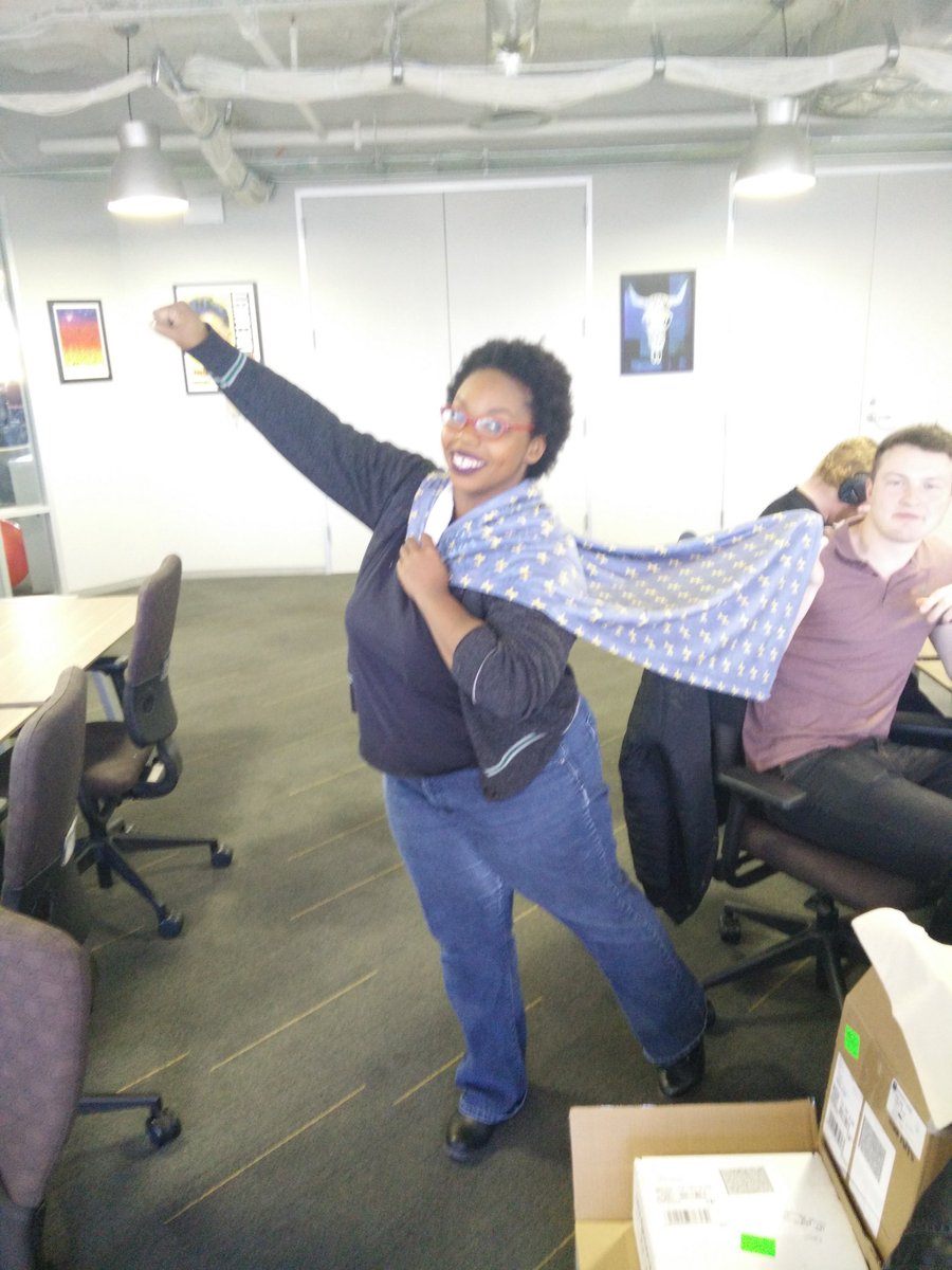 Having fun <a href="/embarkvet/">embarkvet</a> work place, got new company gear to share #startup #DogApproved <a href="/CFCoworking/">Capital Factory</a>