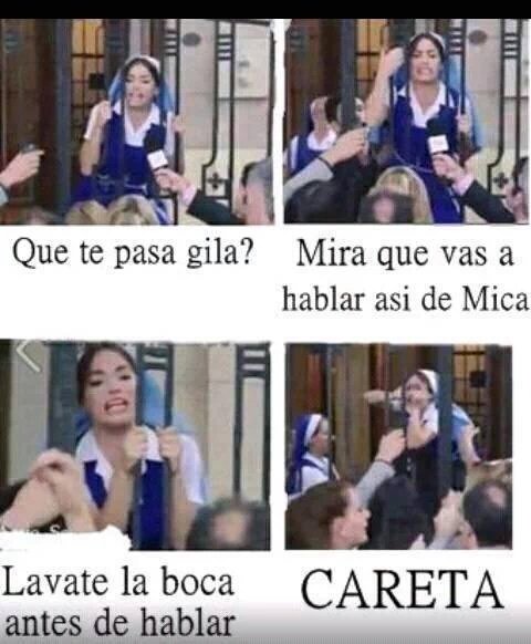 okeymicaa's tweet photo. Yo cuando te bardean @MicaSuarez12 https://t.co/J39YHBXIPq
