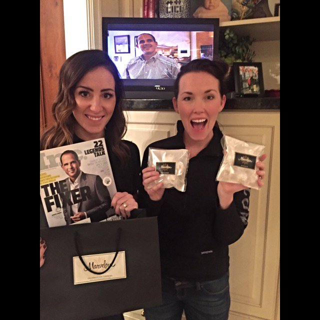 KLoweNotJLo's tweet photo. @marcuslemonis Let's meet Thursday? 1/2 way across the US to deliver some cookies! #peopleprocessprizes #theprofit https://t.co/CxJxMxDUAk