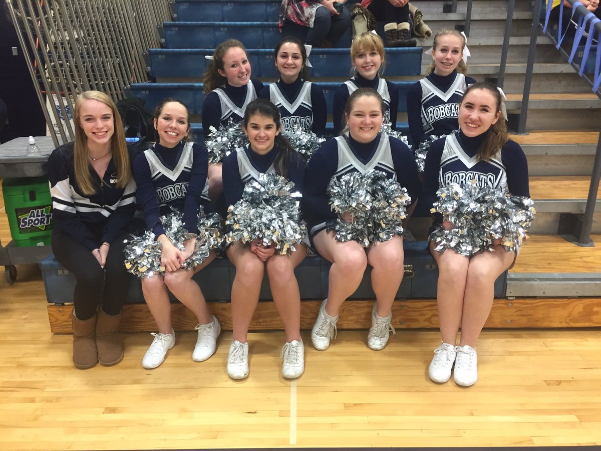 CheerGHHS's tweet photo. Senior night! Ready to cheer on our bobcats #ptbb #beatbexley https://t.co/Cz3oX8mxSj