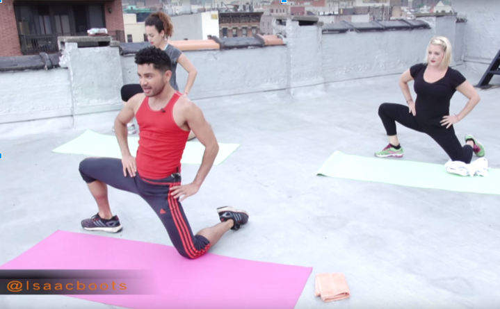 QineticLive's tweet photo. Puttin in work! @FatASSassins even works out on Rooftops! #Hustle https://t.co/5cuYfPwpwY