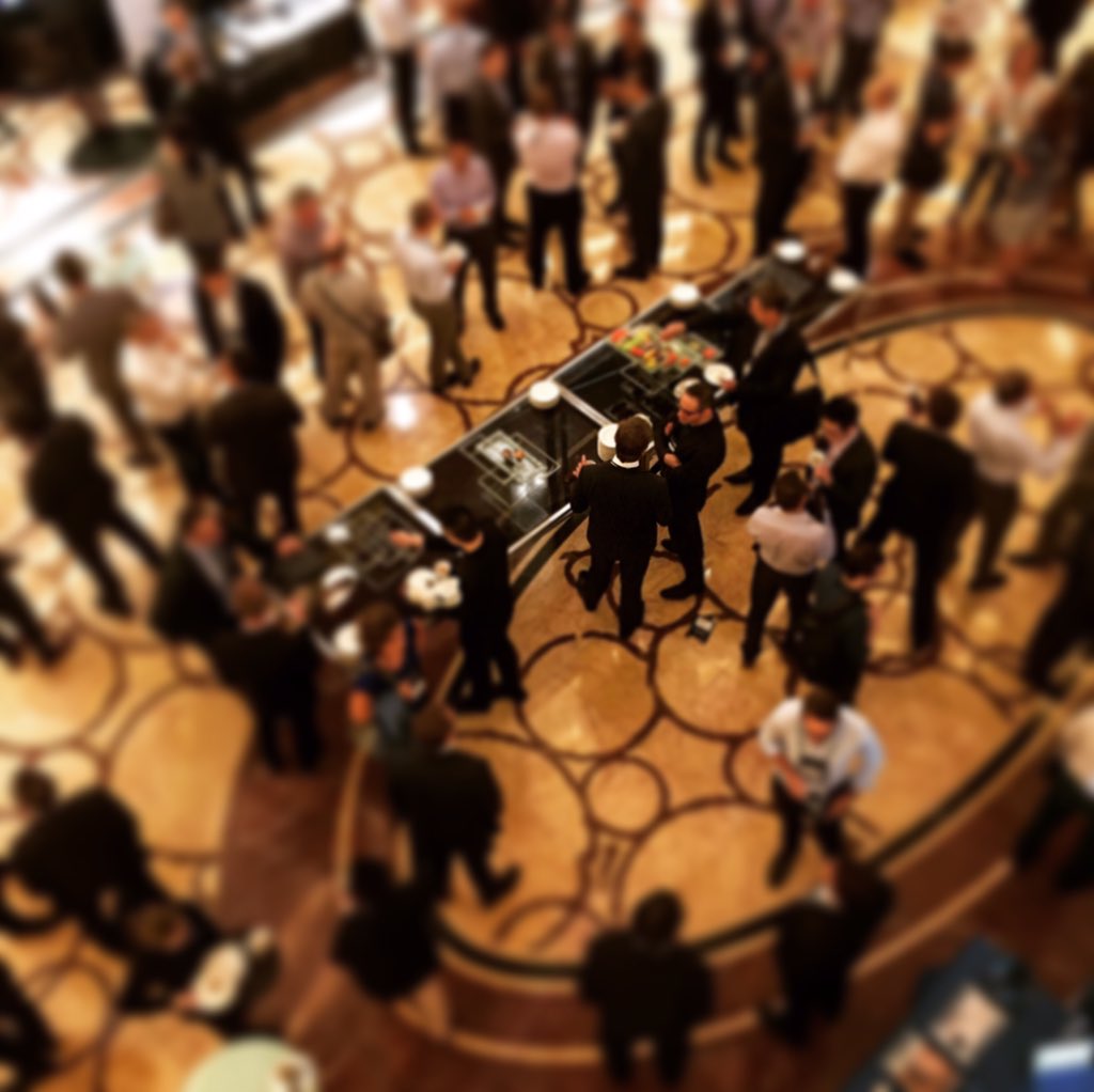 markdrasutis's tweet photo. Networking at #CSOAUS in Melbourne over coffee &amp; cake #tiltshift #conference #crowd #meeting https://t.co/kXDiT0Yk9V