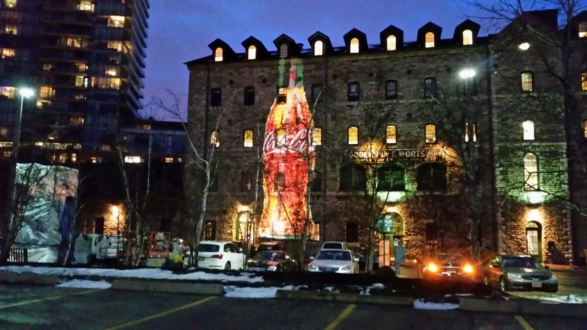 EventsTLG's tweet photo. Coke a cola Uncorked at @EventsTLG  Stone Building @DistilleryTO https://t.co/nHBtRHrR4H