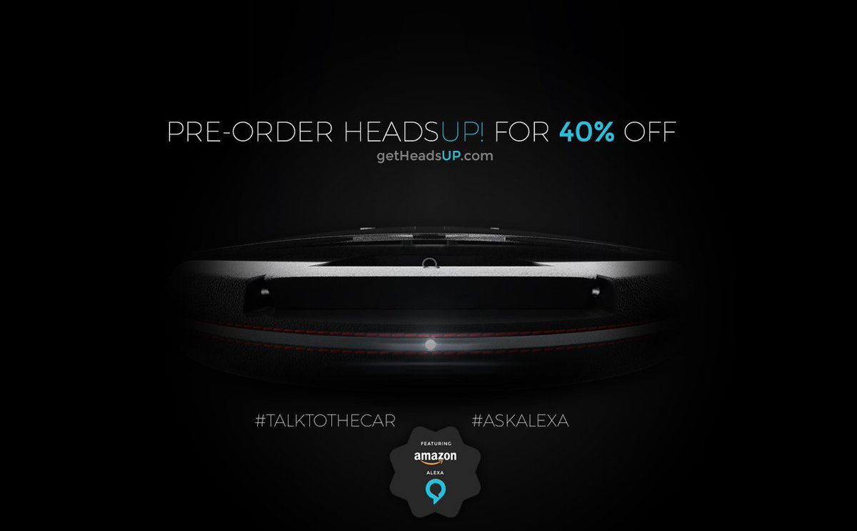 getHeadsUP's tweet photo. Introducing #HeadsUP.Directions, text, or control your home  https://t.co/khfgL3brKE #talktothecar #askalexa https://t.co/OilgYiHCdm