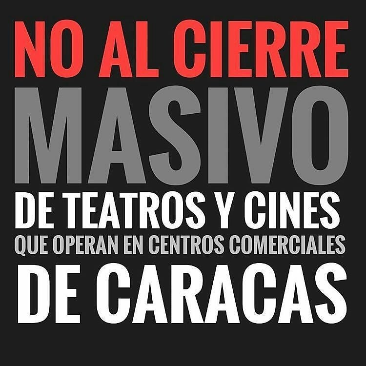 nova_vzla's tweet photo. Nos solidarizamos con el gremio artistico-teatral que se verá afectado con la medida de racionamiento eléctrico. https://t.co/HUgDN8etvi