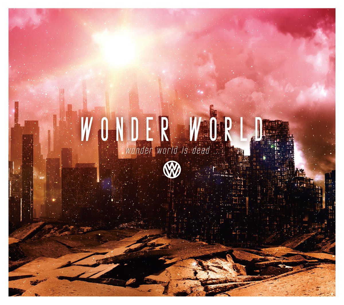 cluster_sounds's tweet photo. Wonder Worldのベスト盤「wonder world is dead...」本日発売です！！ジャケットはこちらです！！！よろしくお願いします！！ https://t.co/nSbEXmDVnB
