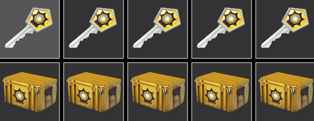 Swagmasterjx's tweet photo. @steam_games @FaZe_Rain opening these Thursday or Friday! I'll get videos of each one! #firstcases 😁👍🏻 https://t.co/z6EEwVAeS2