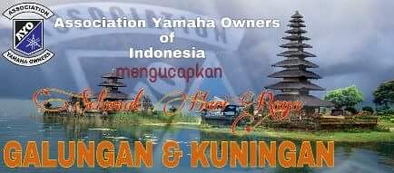 AYOYamahaOwners's tweet photo. Keluarga besar AYO mengucapkan Selamat HariRaya Galungan & Kuningan bagi saudara2 yg merayakannya #FreedomAndRespect https://t.co/rQcJOFgYZX