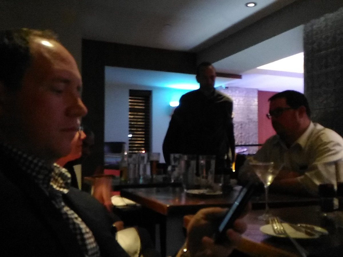 french909's tweet photo. Live tweeting my company's dinner.   #mstrworld2016 https://t.co/0qZnuZtxWY