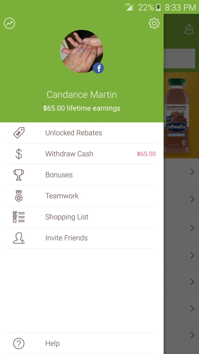 CandanceMartin's tweet photo. Please use my link and get this free app and start earning your own rebates.

https://t.co/JXk6JPWfH6 https://t.co/hmTzisbQn2