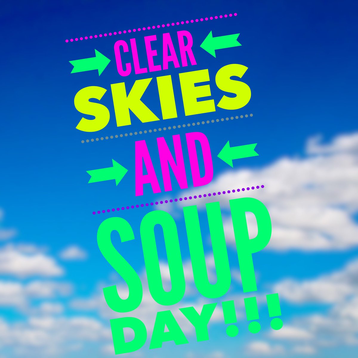 MSUBSU's tweet photo. Tomorrow calls for clear skies and SOUP DAY!!! Join us at the BSU for your fave $3 meal! https://t.co/wYvmhltzUr