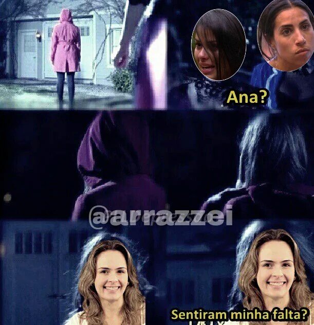 CACAULP's tweet photo. Era uma vez uma mulher perigosa.Em um falso paredão. Quinta-feira no conexão reporte! #bbb16 #teamAnaPaula https://t.co/R3zmgMmCcg