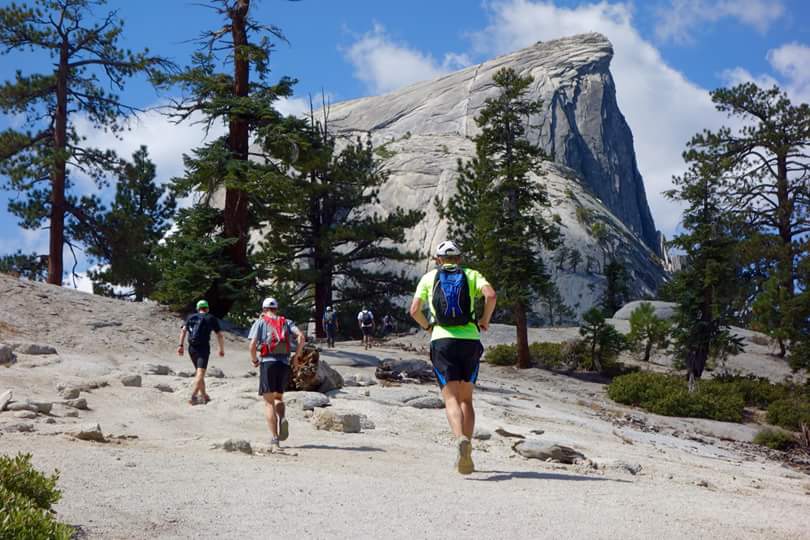 hetharia's tweet photo. Why walk when you can run! #halfdome #yosemite @sporttracks #Epictrails https://t.co/79vdPl3Qq8