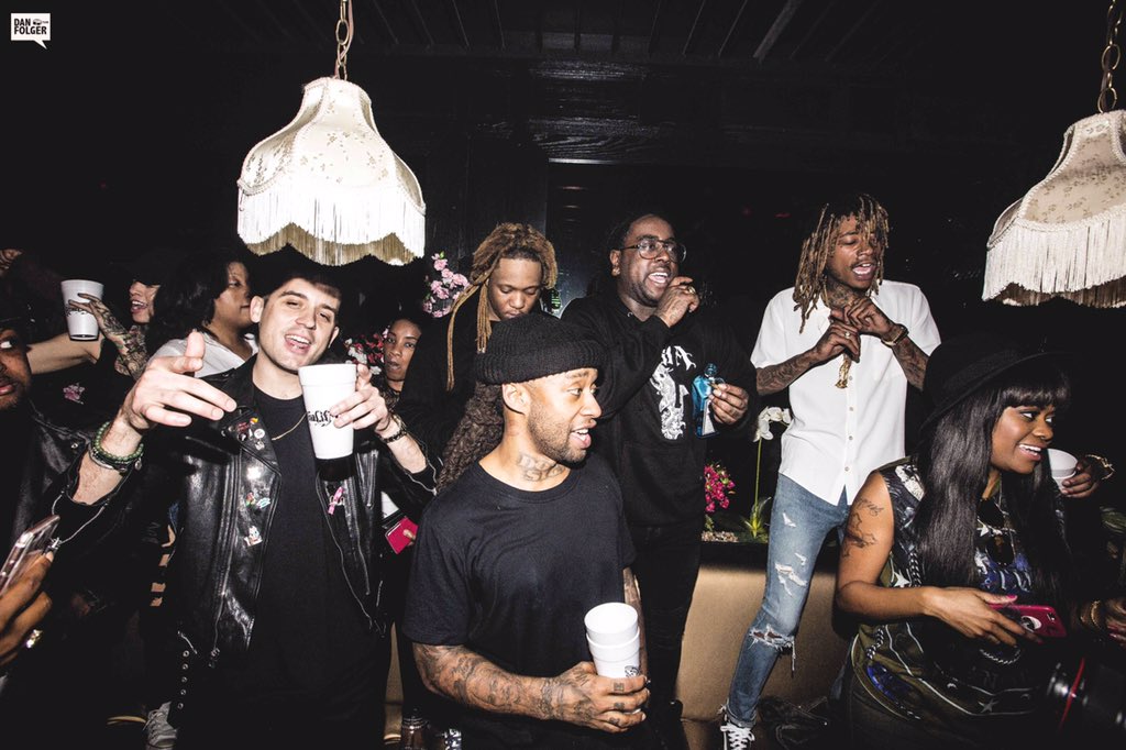 G_Eazy's tweet photo. Khalifa listening party last night https://t.co/3paYLkjBJH