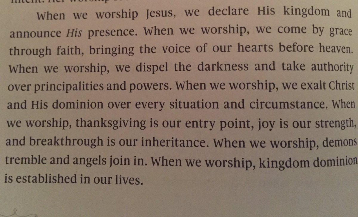 CalebPierce02's tweet photo. Such a great book!! This was a passage that captured me! Awesome!@DarleneZschech https://t.co/3VX6igN8fY