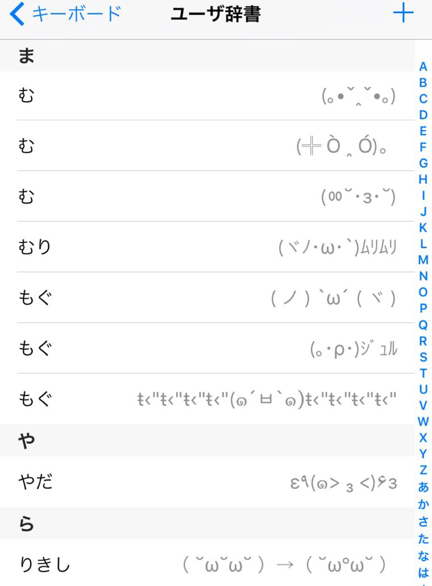 遠藤ゆりか در توییتر 顔文字増やそーと思ってユーザー辞書開いたら唐突な力士シールでうわああぁってなった カオチャ T Co 4ilmju3s6o