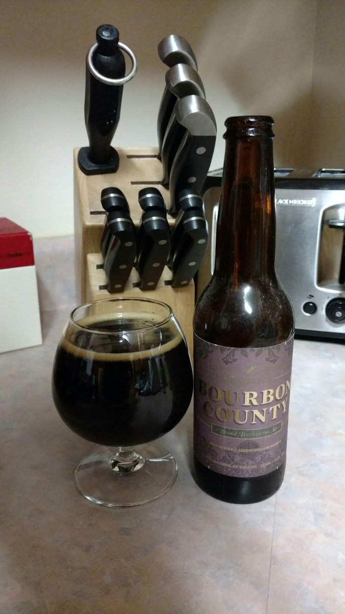 BeerApprentice's tweet image. 2013 @gooseisland Bourbon County Barleywine.  #beer. #craftbeer.