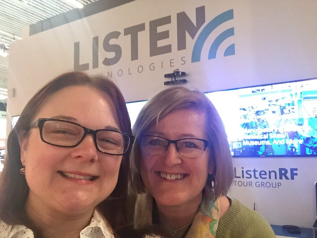AVChrista's tweet image. Quick stop at @ListenTech #ListenIR #ListenWiFi #avselfie #ISE2016 #avtweeps