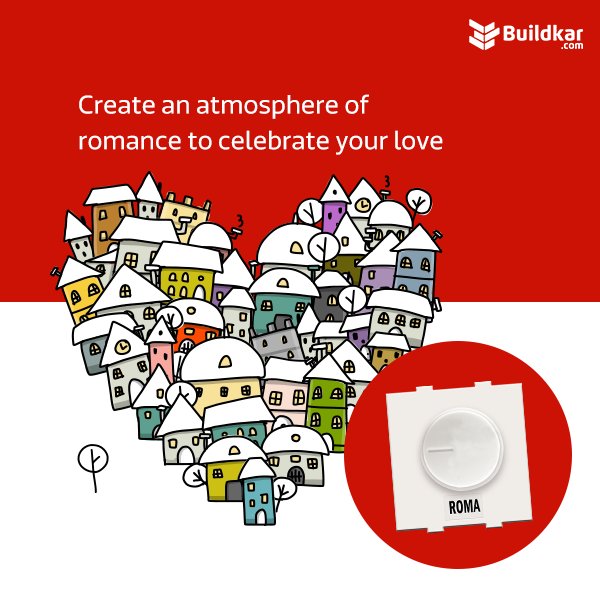 buildkar's tweet photo. Planning a romantic date with your spouse this weekend? Get a dimmer now to set the mood for love https://t.co/O9JCHrIcg2