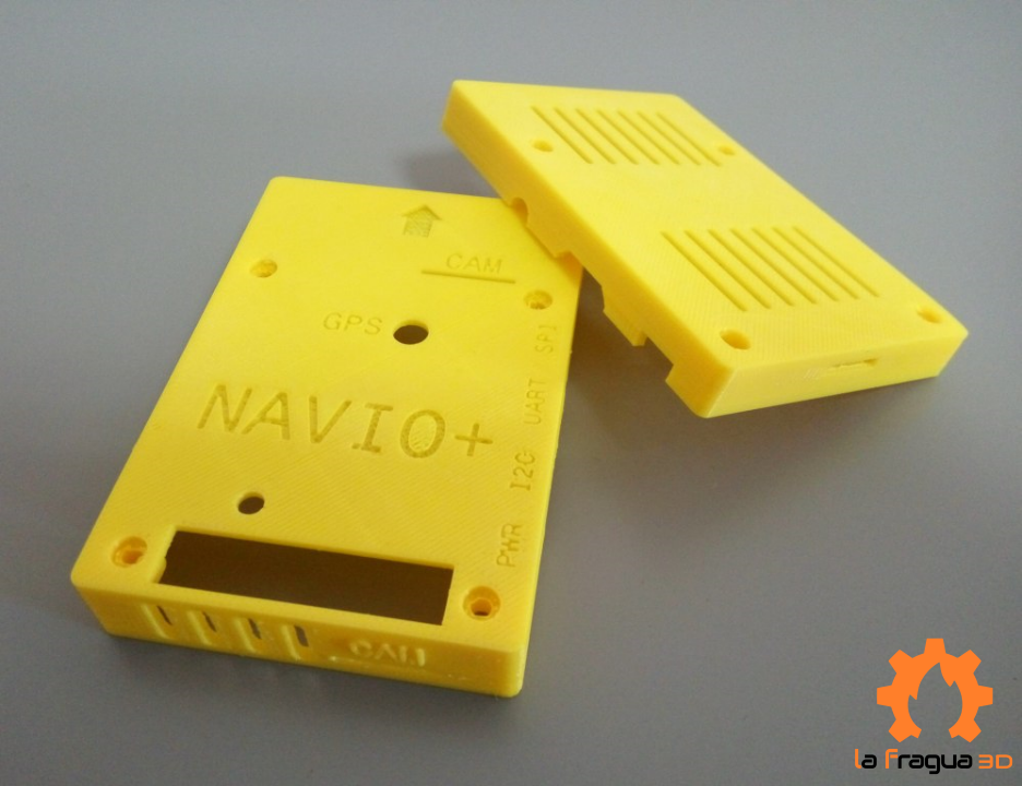 lafragua3d's tweet photo. Carcasa para proteger el módulo Navio+ de la #RaspberryPi que sirve para controlar un #drone. https://t.co/ddz4gSX6wO