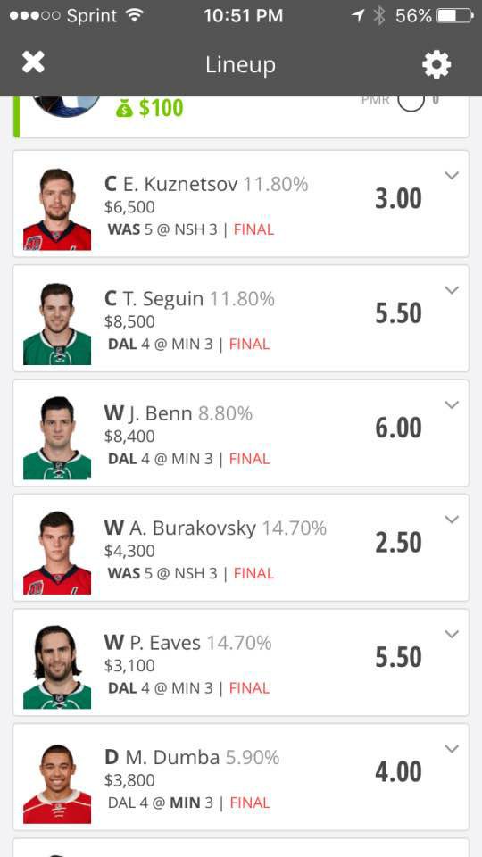 mostfiredfs's tweet photo. Solid line we gave one of our tippers who asked for it. Made 100$ on a 10$ tourney. π₯π₯ #FireDFS #TipYourProvider https://t.co/PO8gyYcNSb