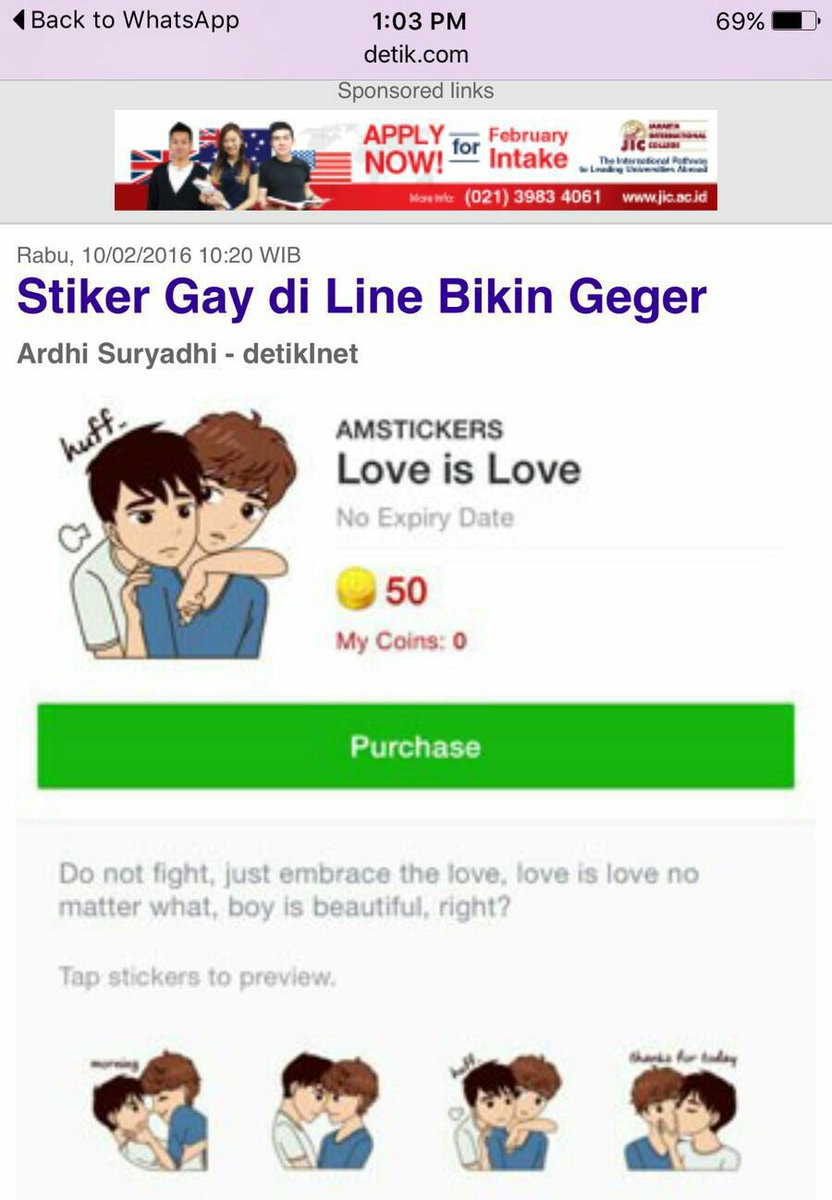 Fahmisalim2's tweet photo. STOP gunakan LINE di medsos. Mulai saat ini boikot semua produk supporter LGBT; starbucks, apple, line, amazone! https://t.co/Mwn4WF33gu