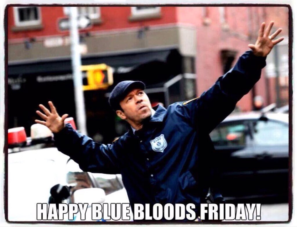 DonnieWahlberg's tweet photo. This Friday.... It's back!

#BlueBloodsFriday https://t.co/XPcG1FQMix
