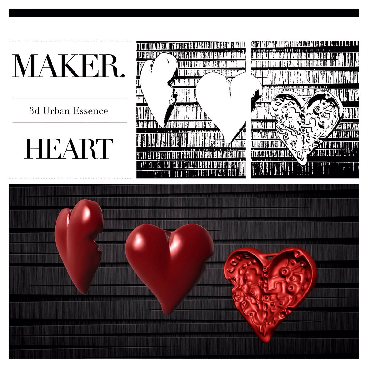 3DUrbanEssence's tweet photo. #maker #heart #3dmodel for #3dprint ...;) @robotic_thought @3Dwasp @HelloWitLab @Eddae97 @MyThings4U https://t.co/ySbSoED88i