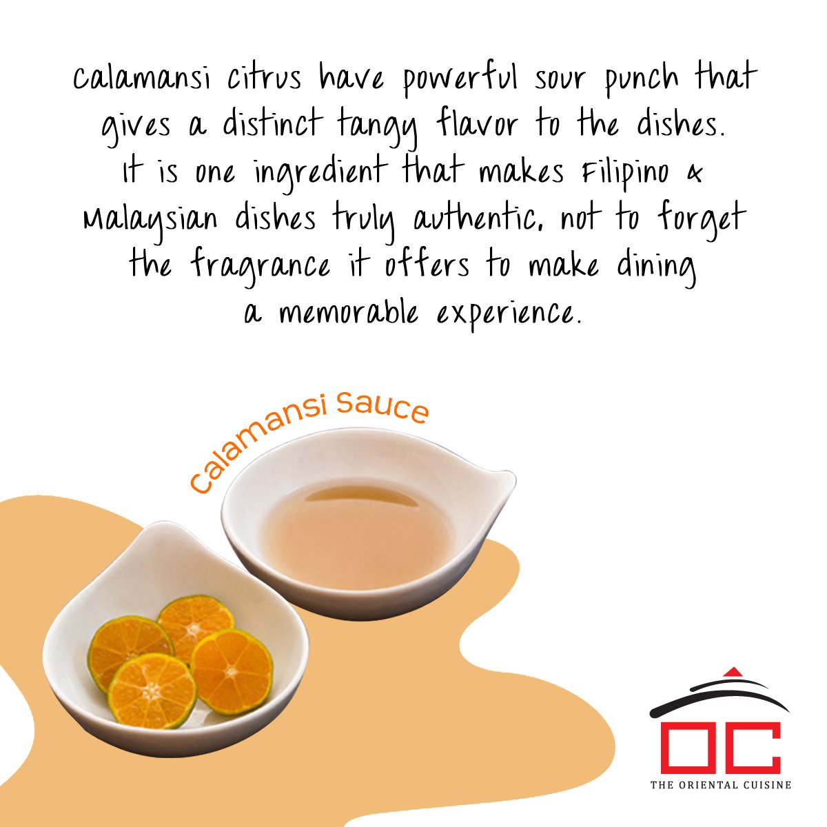 Thanks for the tangy twist, #calamansi! 

#SaucySecrets #Calamansisauce #Asianfood #Oriental #OC