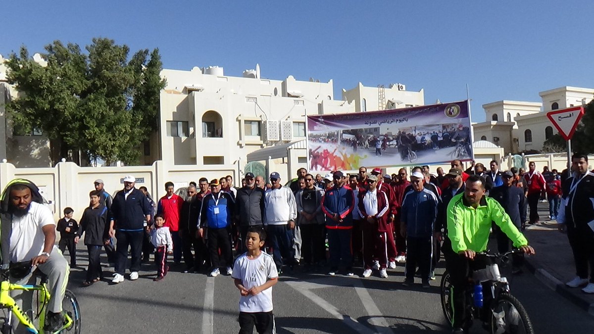 QSSA5's tweet photo. اليوم الرياضي للدولة في مدرسة طارق بن زيا�� 
National Sport Day in #tarek #bin #ziad #School
https://t.co/jkg9YOda5p https://t.co/x0T9AI0VnN
