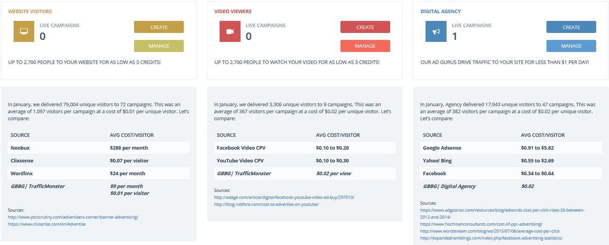 bitbillionsGBBG's tweet photo. Advertising cheaper CPC than Facebook, Google and Yahoo? Traffic Monster delivers https://t.co/BzcW0pSHBE #cheapads https://t.co/31982KuQxz