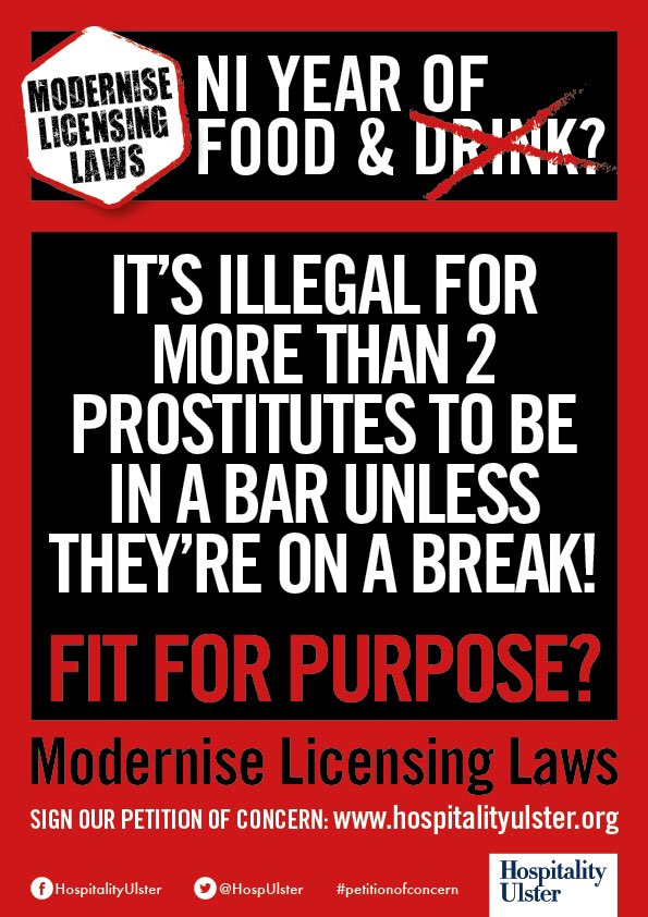 Fit for purpose? Sign the Petition of Concern at hospitalityulster.org