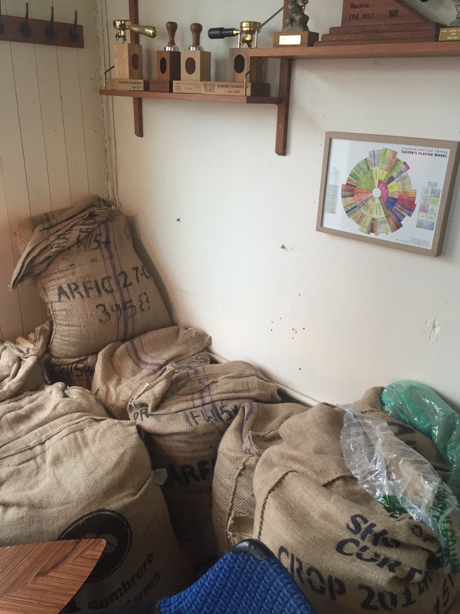 Yield_Intel's tweet image. Coffee tour to Iceland. @RvkRoasters helped us through the dark winter mornings! #iceland #coffee #scaa