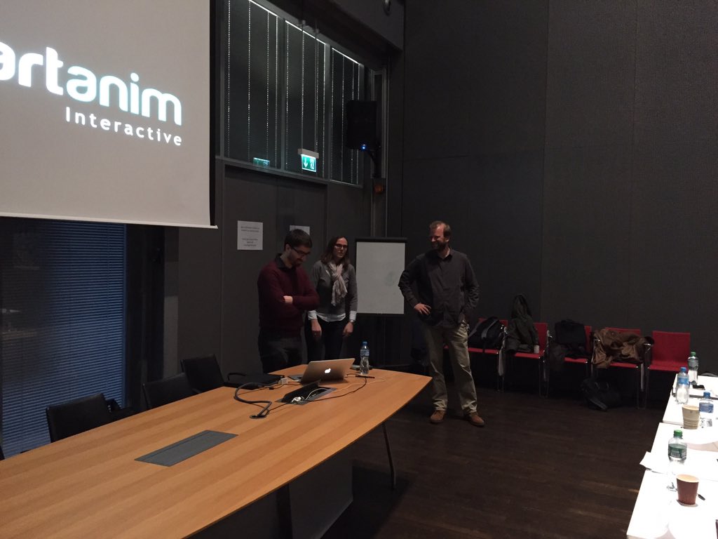 LIFTconference's tweet photo. Artanim pitching at campus biotech for #mclaunch #lift16 https://t.co/VnSRXVXO5k