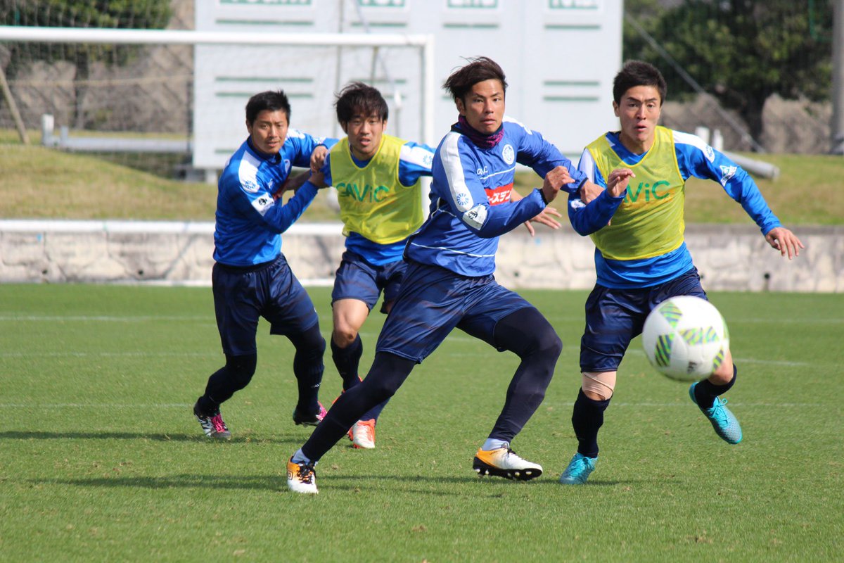 [沖縄キャンプ]東風平サッカー場でのトレーニングが終わりました。八重瀬町の皆様、いいピッチ状態で練習させていただきありがとうございました