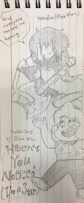 Sadie's song 聞いてると楽しい
Marcelineの声だからなお楽しい 