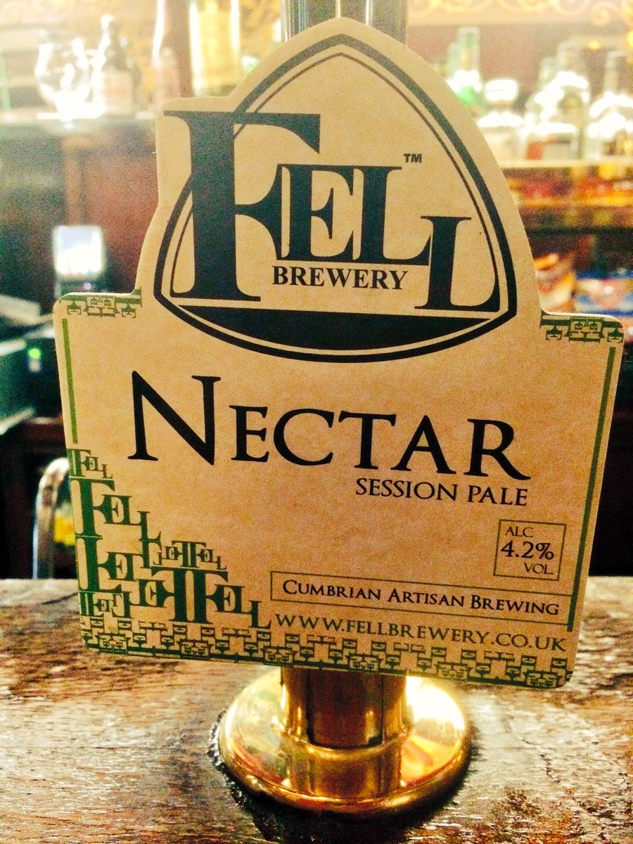 Sweet, smooth and easy drinking. The <a href="/FellTim/">Rob Carney</a> Nectar 4.2% is a dangerously quaffable pint!
#allhailtotheale