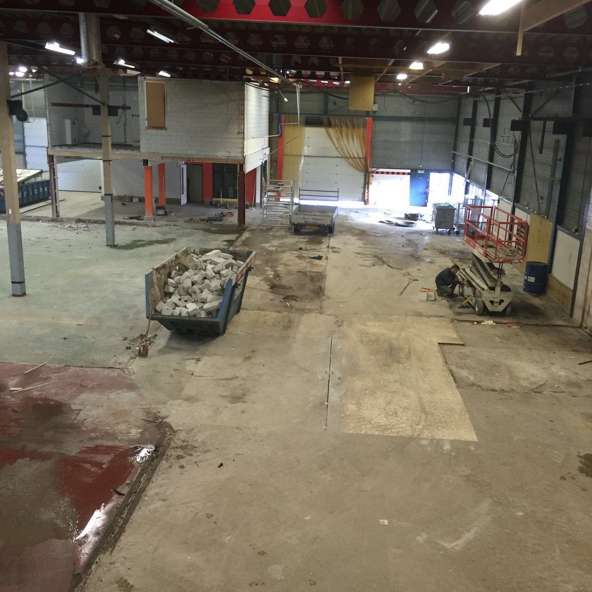 Laatste loodjes leegtrekken #bakkerij, dit weekend #foodtruck #festival ProefPark #hendrikfigeeweg3F #haarlem