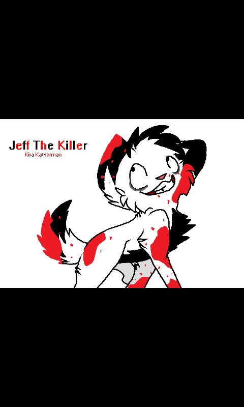 maximum5829's tweet photo. jeff the killer looks so cute as a cat 😍💖😄 https://t.co/9db8JXim1A