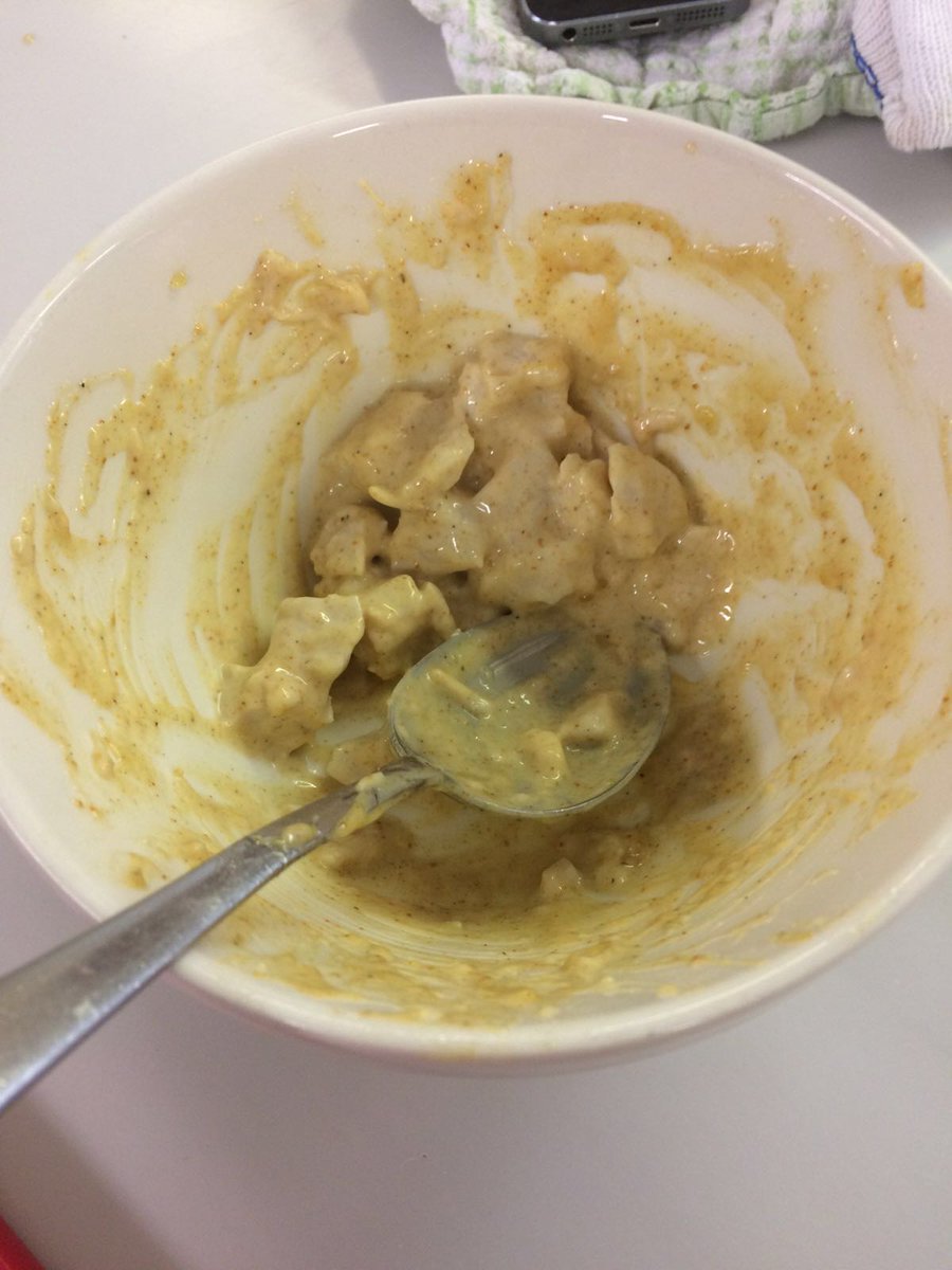 Lessons to make coronation chicken