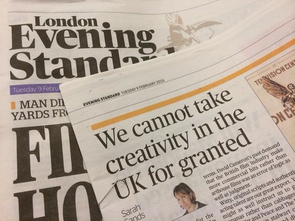 via <a href="/TheCassArt/">TheCassArt</a> Great to see #NSEADsurvey in Standard. If you care about #arts #education - read it!
