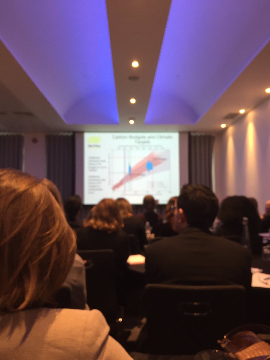 #thecarbontrust Dame Julia Slingo.  Latest science suggests even more challenging to stay below 2C #PSCarbon