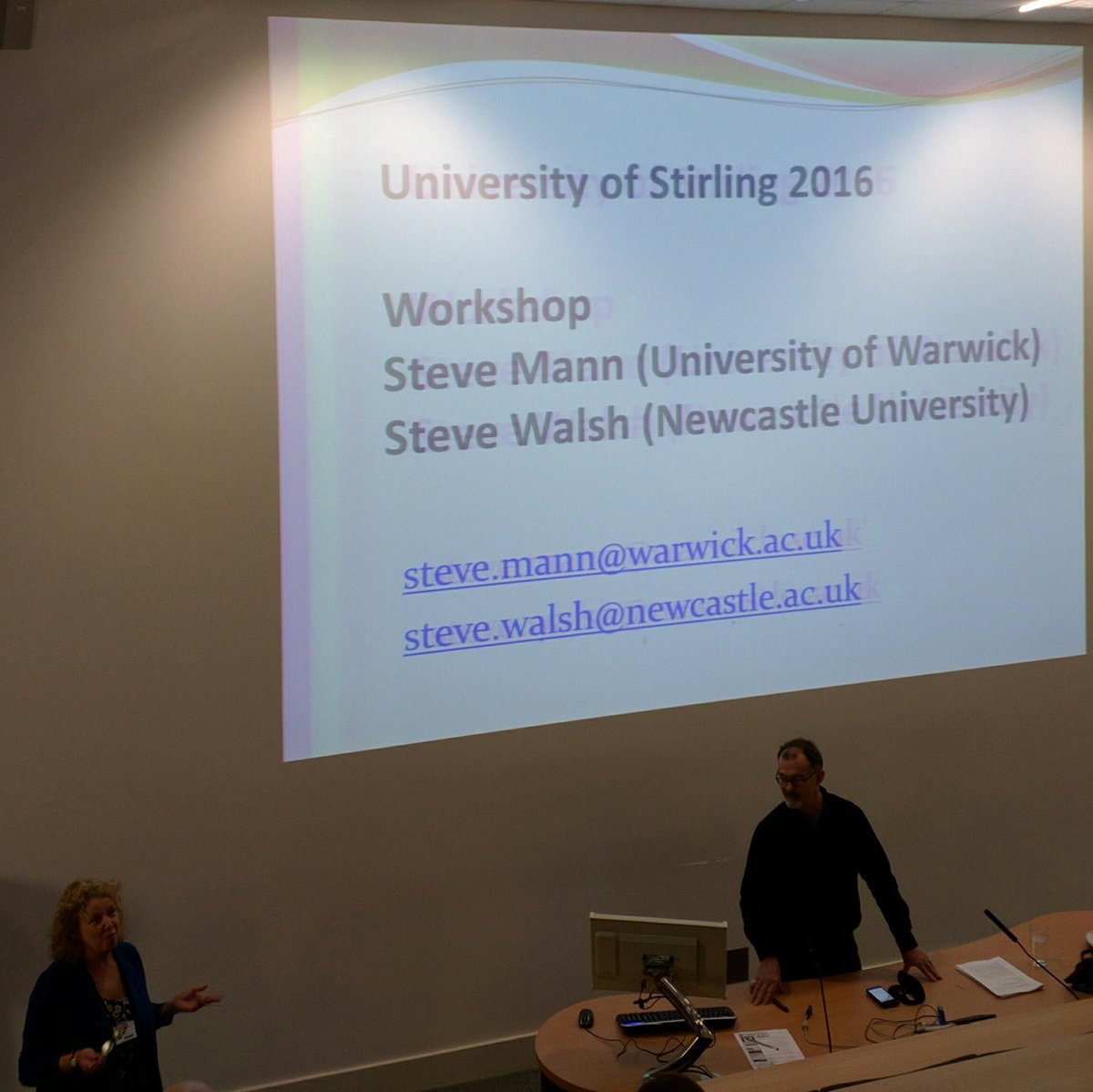 Fiona Copland is introducing Steve Mann's workshop on reflective practice <a href="/StirUni/">University of Stirling</a> <a href="/SoEStirling/">School of Education</a> #ELTR