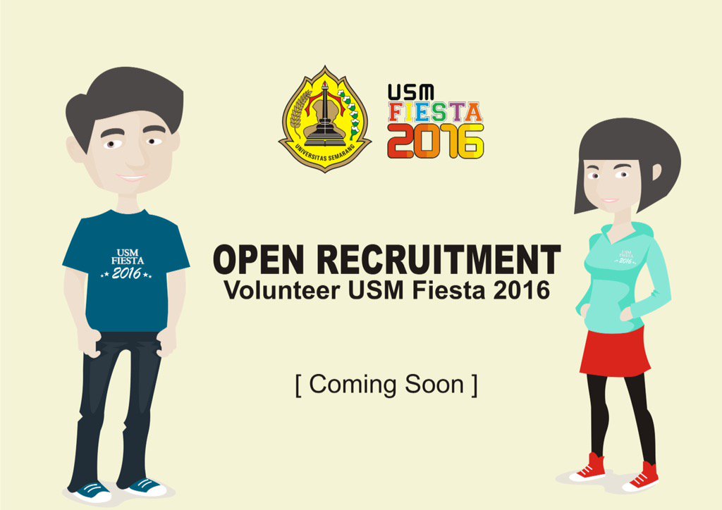 halo mahasiswa USM, ada yang berminat?? -> RT <a href="/usmfiesta/">usmfiesta</a> Are you the next VOLUNTEER USM FIESTA 2016 ? @twitUSM