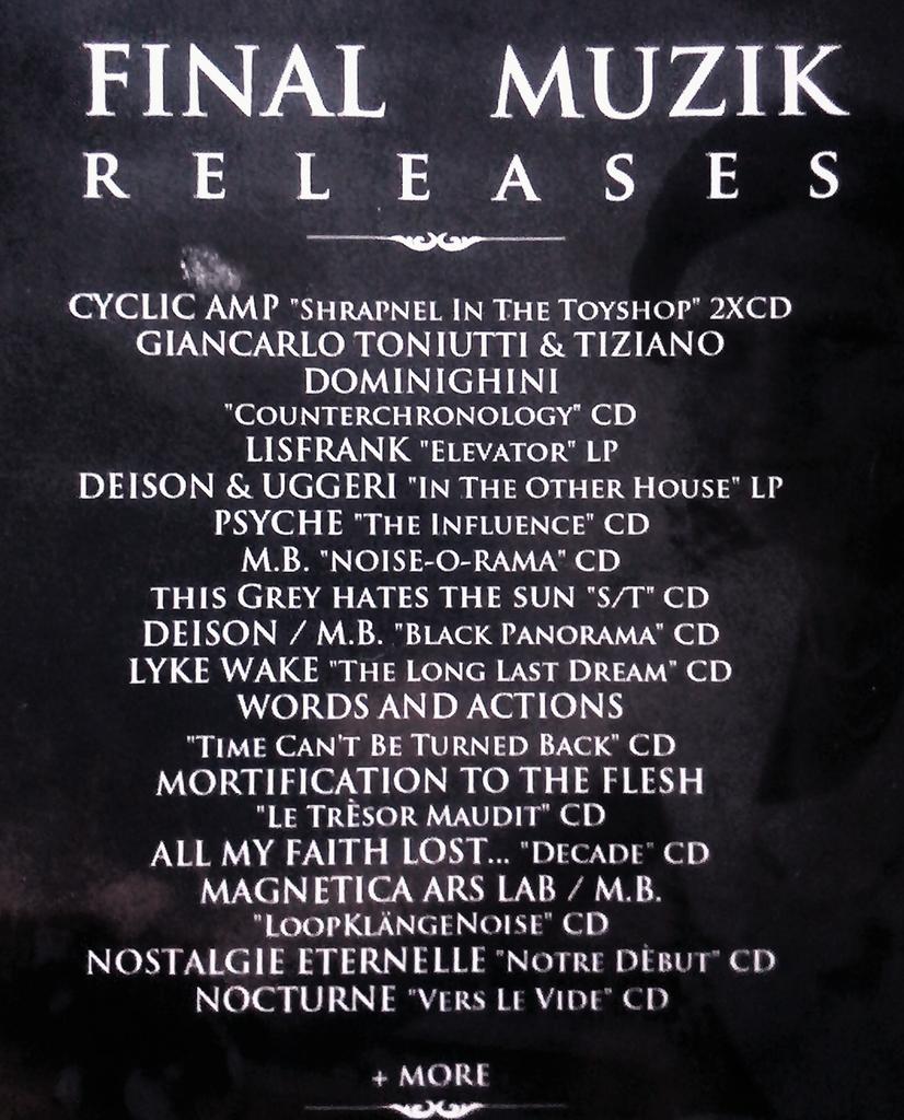 thisGreyhates's tweet photo. thisGrey hates the sun full lenght album is out now on @Final_Muzik 
For orders/info write to finalmuzik@libero.it https://t.co/TTikxJqAeK