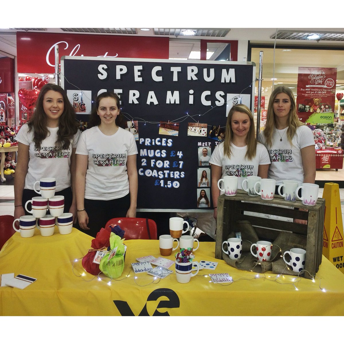 spectrum10ceram's tweet photo. Happy faces after our first sale this morning @youngenterprise @RushmereSC https://t.co/MVVZDUOIXo